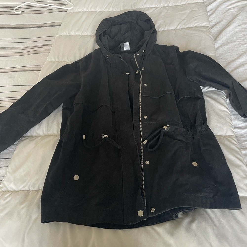 H&M black Utility Jacket